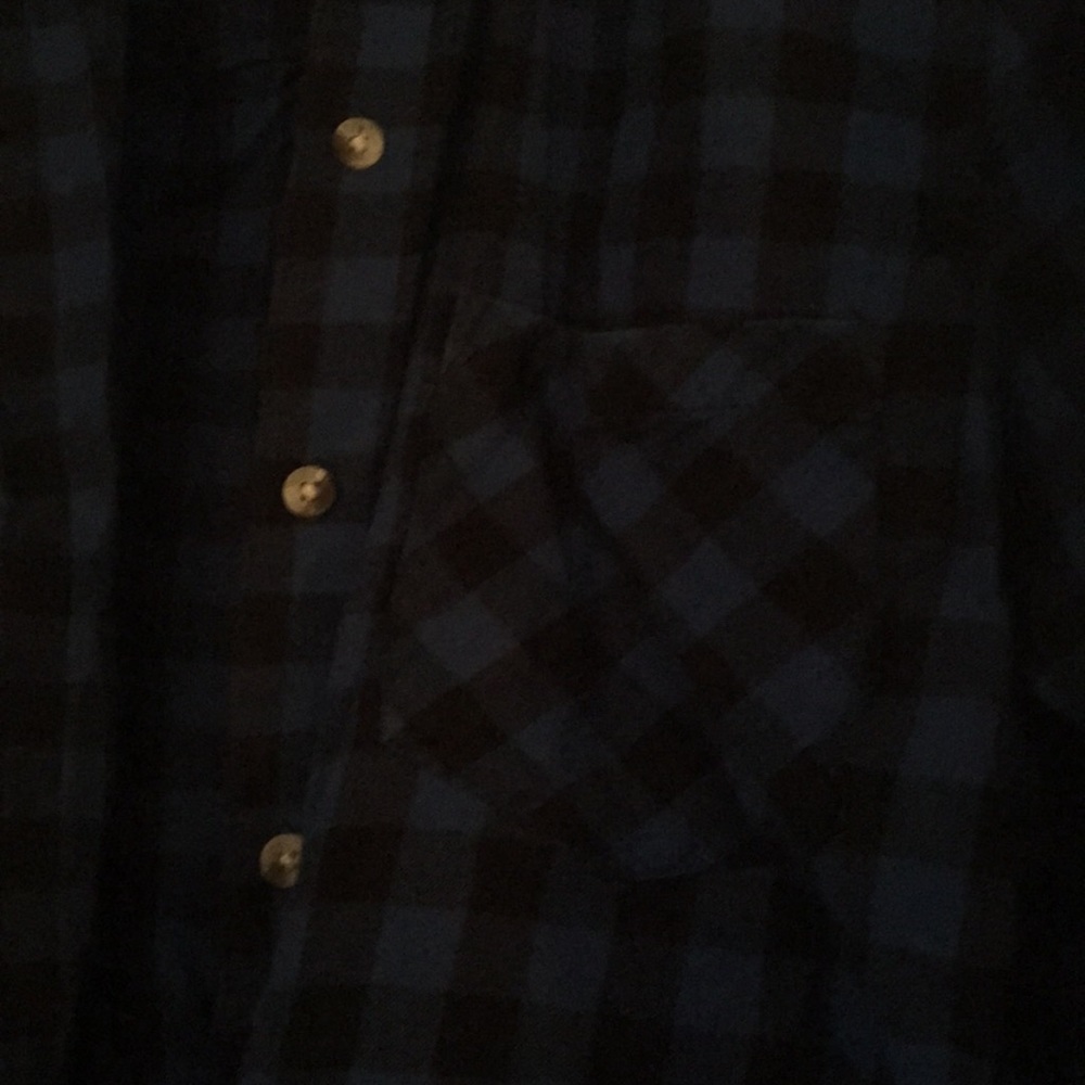 Flannel plaid button down - Picture 3 of 3